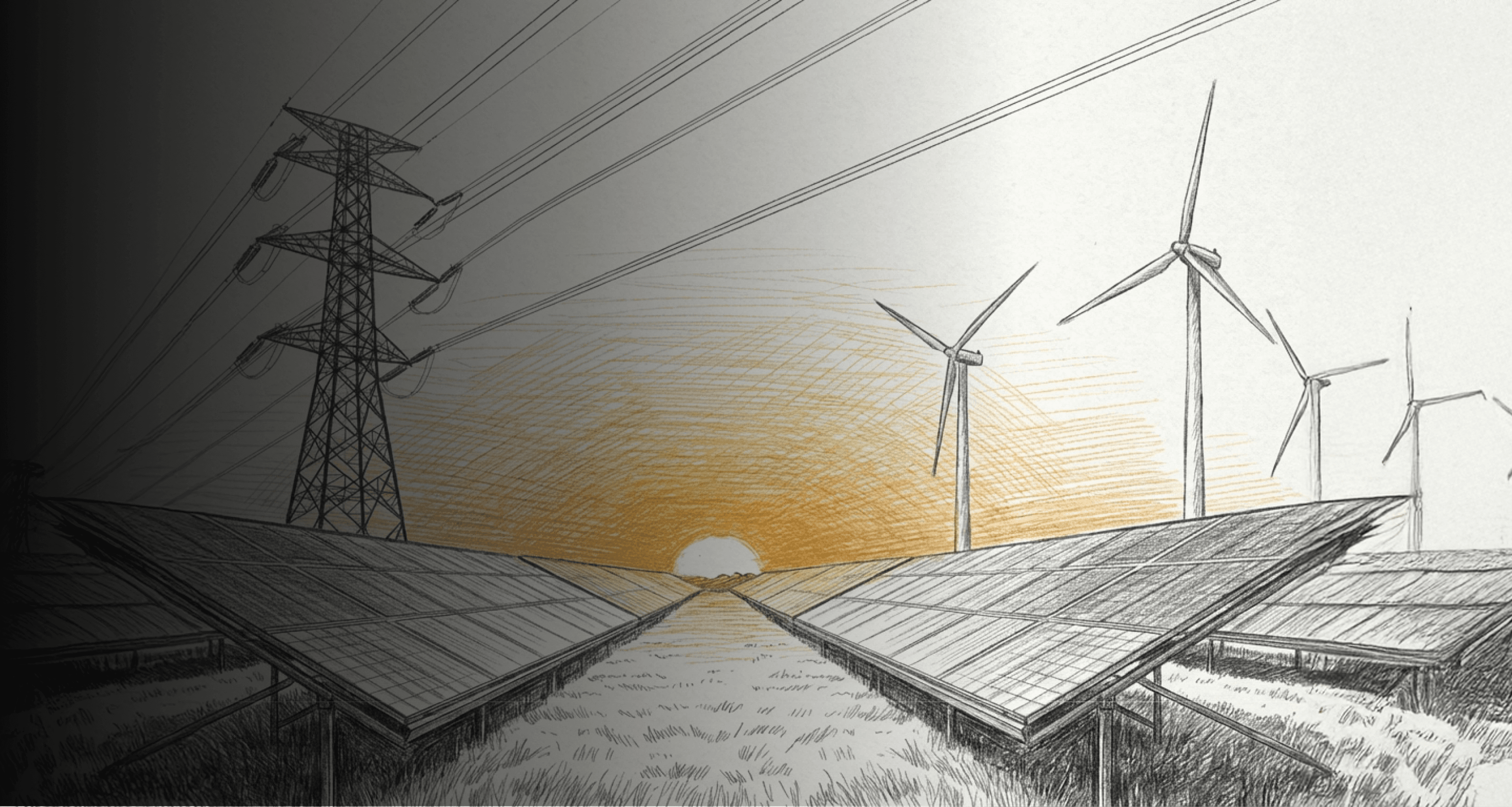 Engineers working on solar panels