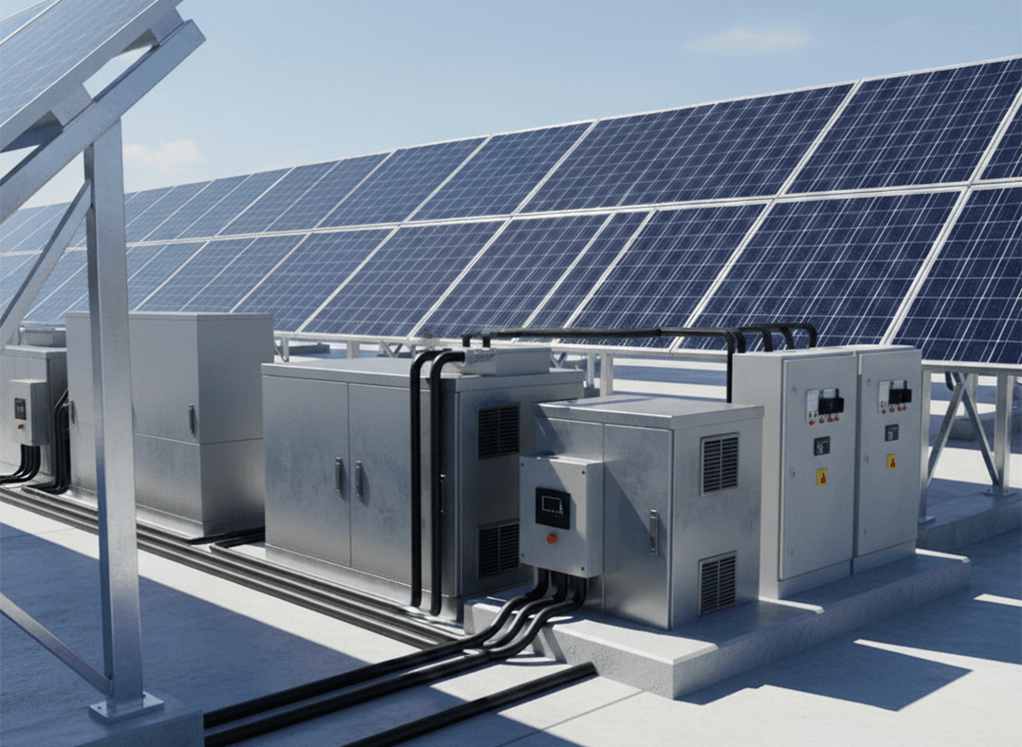 Solar farm - renewable energy solutions